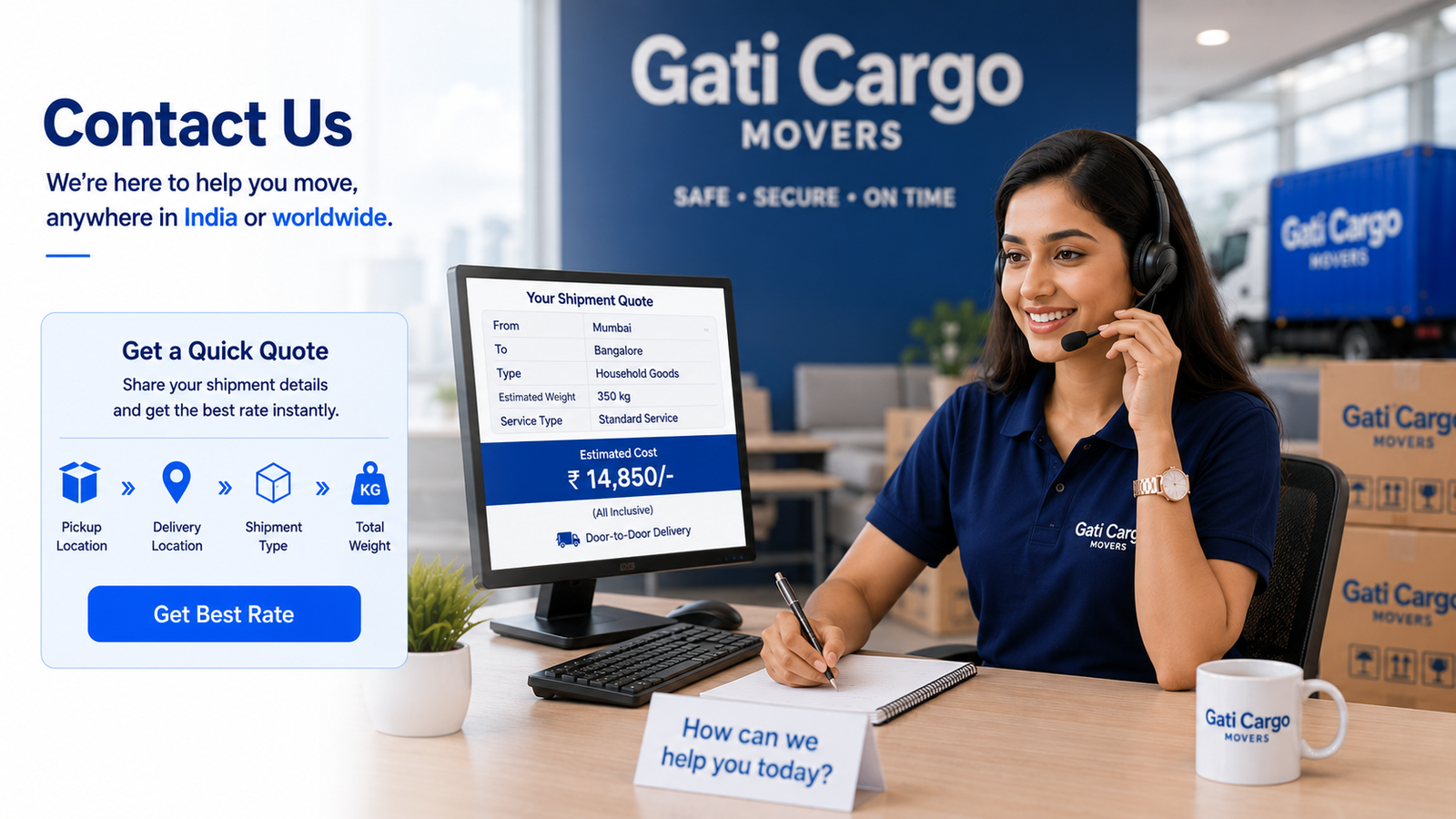 Best Luggage & Parcel Moving Solution to Metro Cities | Gati Cargo Movers
